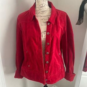 Red Velvet Jacket